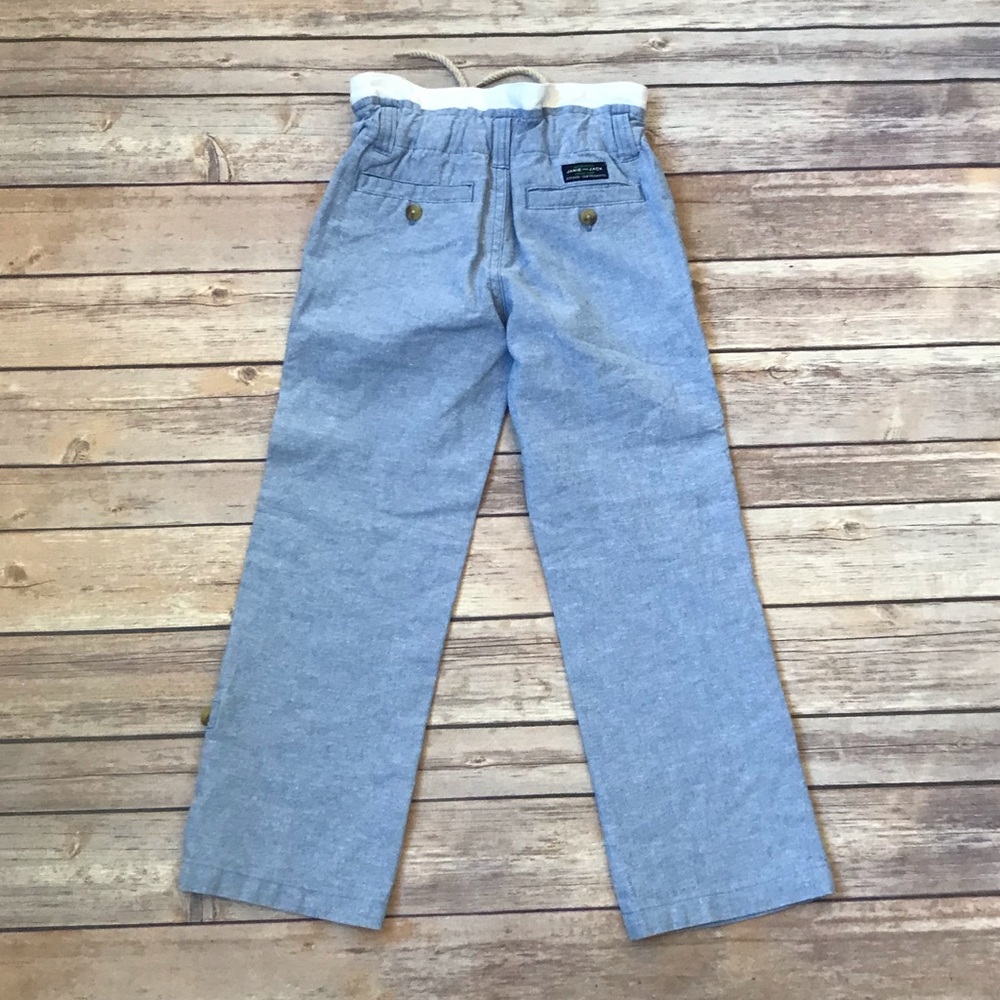 Janie & Jack Light Blue Casual Pants - Picture 4 of 5